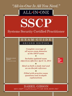 Sscp Systems Security Certified Practitioner All In One